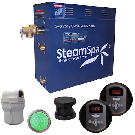 Steamspa Royal 4.5 KW QuickStart Bath Generator in Oil Rubbed Bronze RY450OB